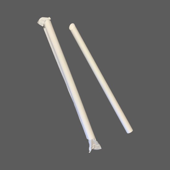 bombilla papel blanco 12x230mm 2000 unids