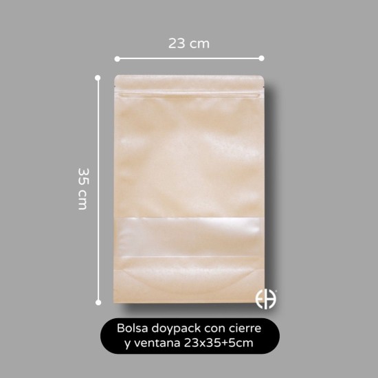23X35+5CM BOLSAS KRAFT...