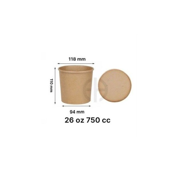 POTE KRAFT 26 OZ 780 ml CON...