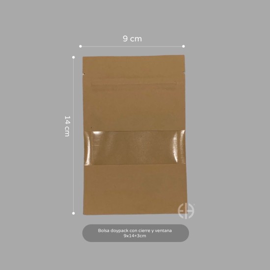 50 UNIDS 9X14+3CM BOLSAS...